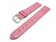 Watch band XL 18mm pink alligator grain (width of buckle 18 mm)