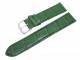 Watch band XL 18mm forest green alligator grain (width of buckle 18 mm)