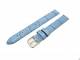 Watch band XL 12mm light blue alligator grain (width of buckle 12 mm)