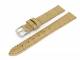 Watch band XL 14mm beige alligator grain (width of buckle 12 mm)