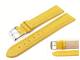 Watch band Classic Style yellow XL white seam 20mm (width of buckle 18 mm)