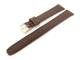 Watch band 10mm dark brown jacar louisiana grain matt