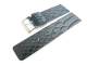 Watch band 24mm blue - gray snake print
