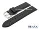 Watch band XS 18mm black by Herzog \