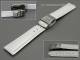  Watch band 20mm deployant clasp white (width of clasp 18 mm)