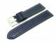 Watch band 24mm dark blue white seam grained surface Panerai Design