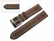 Watch band 24mm dark brown \