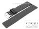 Watch band 20mm stone grey by RIOS genuine lamb (width of buckle 18 mm)