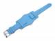 Watch band 20mm light blue Aviator style fashionable with leather padding