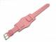 Watch band 18mm pink Aviator style fashionable with leather padding