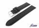 Watch band XS 20mm black alligator grain by Fluco