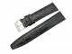 Watch band XS 20mm black  by Herzog Croco Grain