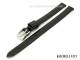 Watch strap 06mm black \