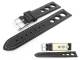 Watch strap 18mm black \