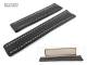 Watch band 22mm black by RIOS genuine Shark white stitching for Breitling (width of buckle 18 mm)