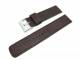 Watch band 22mm dark brown by Herzog \