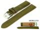 Watch strap 22mm olive-green \