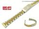 Stainless Steel Band 14mm dual tone partly polished from BEAR