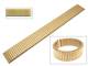 Expansion band stainless steel 18mm gold plated elegant partly polished from Eichmueller