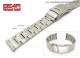 Stainless Steel Watch Band 20mm partly polished plain-elegant with band extension from BEAR