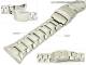 Watch band stainless steel 30mm solid-look partly polished clasp Birkenstock