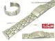 Stainless steel band 22mm solid partly polished elegant from BEAR