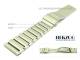 Watch band stainless steel 20mm solid-look partly polished by Herzog