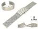 Watch band stainless steel 22mm mesh polished butterfly clasp by Staib