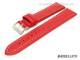 Watch strap 24mm red \