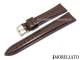 Watch strap 20mm dark brown \