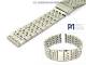 Watch band stainless steel 20-24mm multiple ends brushed classic from Piero Magli