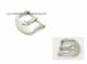 Buckle robust (SnBD-2500) 22mm stainless steel matt without Steinhart-Logo for aviator watches a.o.