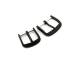 Buckle STANDARD (HeDS-2006) 18mm stainless steel black matt