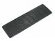 Leather pad 16-18mm black croco-grain