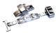 Butterfly clasp (EmBFS-71) 18mm stainless steel polished 