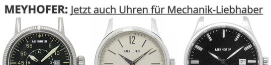 Mechanische Qualitätsuhren von MEYHOFER...