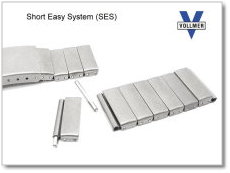 Watch bands with Short Easy System from (Aristo-) Vollmer