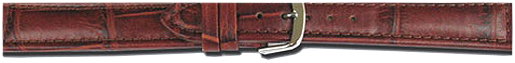 finest watch bands made of grained leather