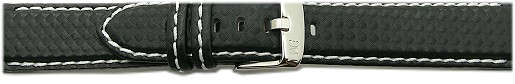 Carbon-Look Watch Bands