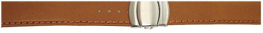 Exlusive leather watch bands with deployant clasps