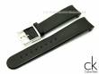 Replacement watch strap CALVIN KLEIN 22mm leather/synthetic black smooth for K22471, K22271