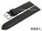 Watch strap Bovine-Rubber 22mm black...