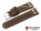 Watch strap XS Treviso 22mm dark brown...