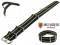 Watch strap Nebraska 22mm black textile...
