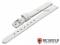 Watch strap Salinas 10mm white leather...