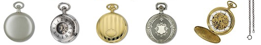 Pocket watches, mini pocket watches...