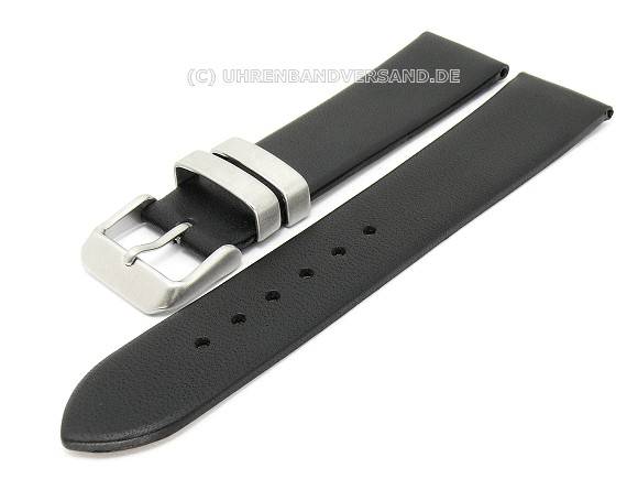 Watch band Iron Loop 18mm black smooth surface iron loops by EULIT