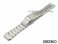 Replacement watch strap SEIKO 20mm stainless steel solid with diver  extension SKZ203, SKZ213 etc.