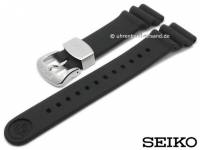 Replacement watch strap SEIKO 22mm black rubber for SRP777K1, SRP777J1,  SRP779J1, SRPB53K1 etc.