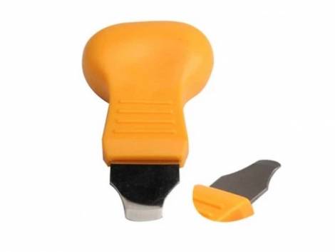 Watch case opener with knob orange for pressed-in housing cover blade width 10mm - Bild vergrern 